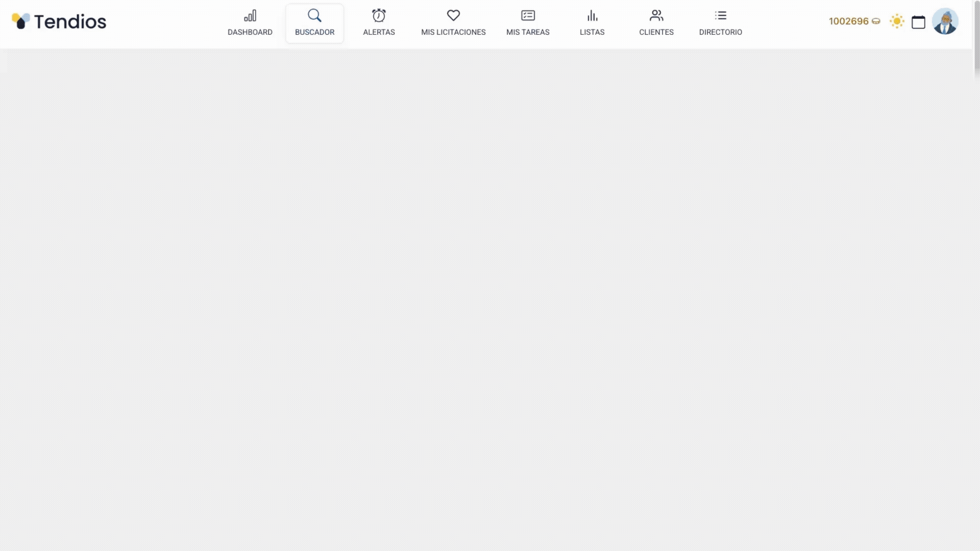 Plataforma de Licitaciones Tendios